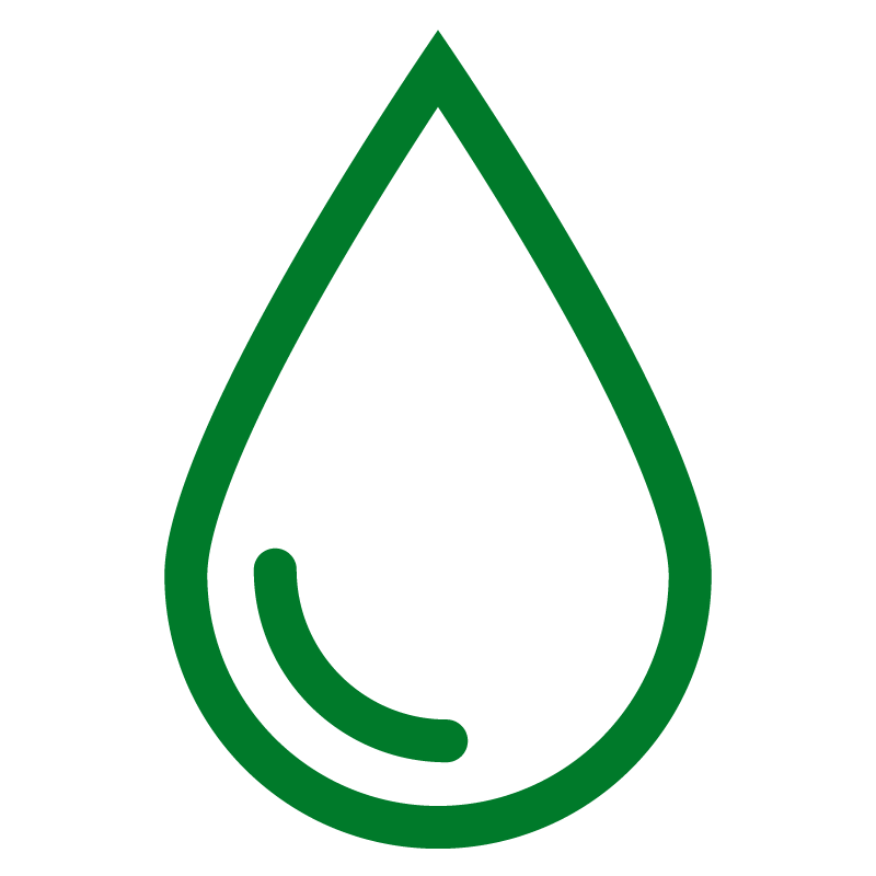 Ícono de una gota de agua