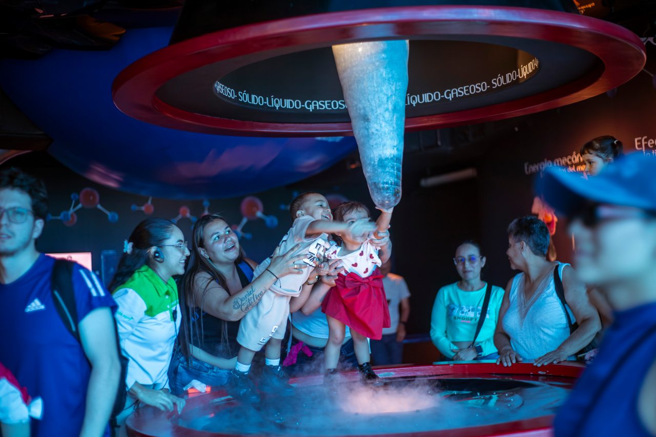 Fotografía del interior del Museo del Agua EPM