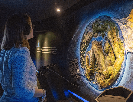 Fotografía del interior del Museo del Agua EPM