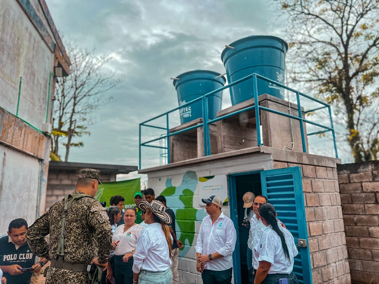 Entrega plana de potabilización