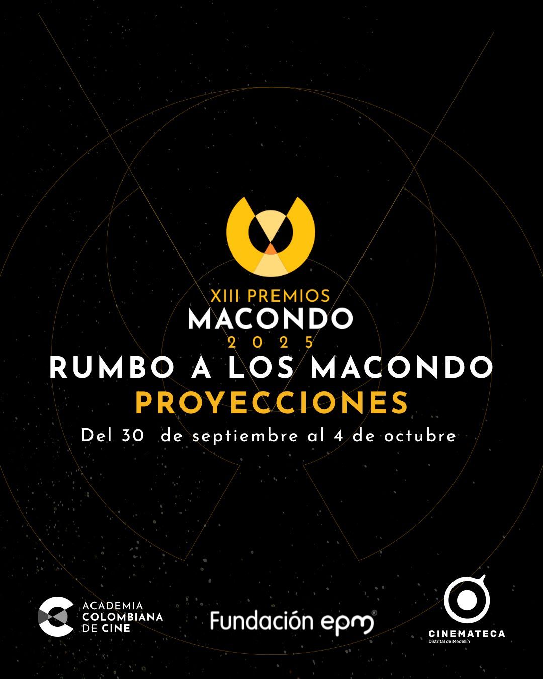 Imagen con texto, premios macondo