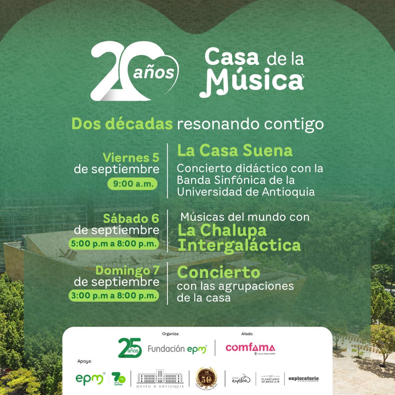 20 Años Casa de la Música