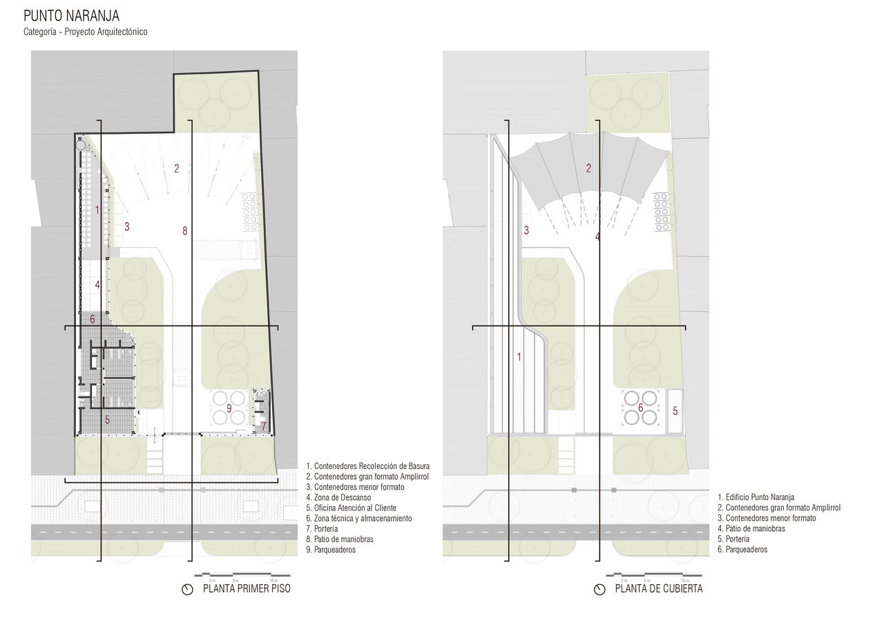 Plantas arquitectonicas Punto Naranja