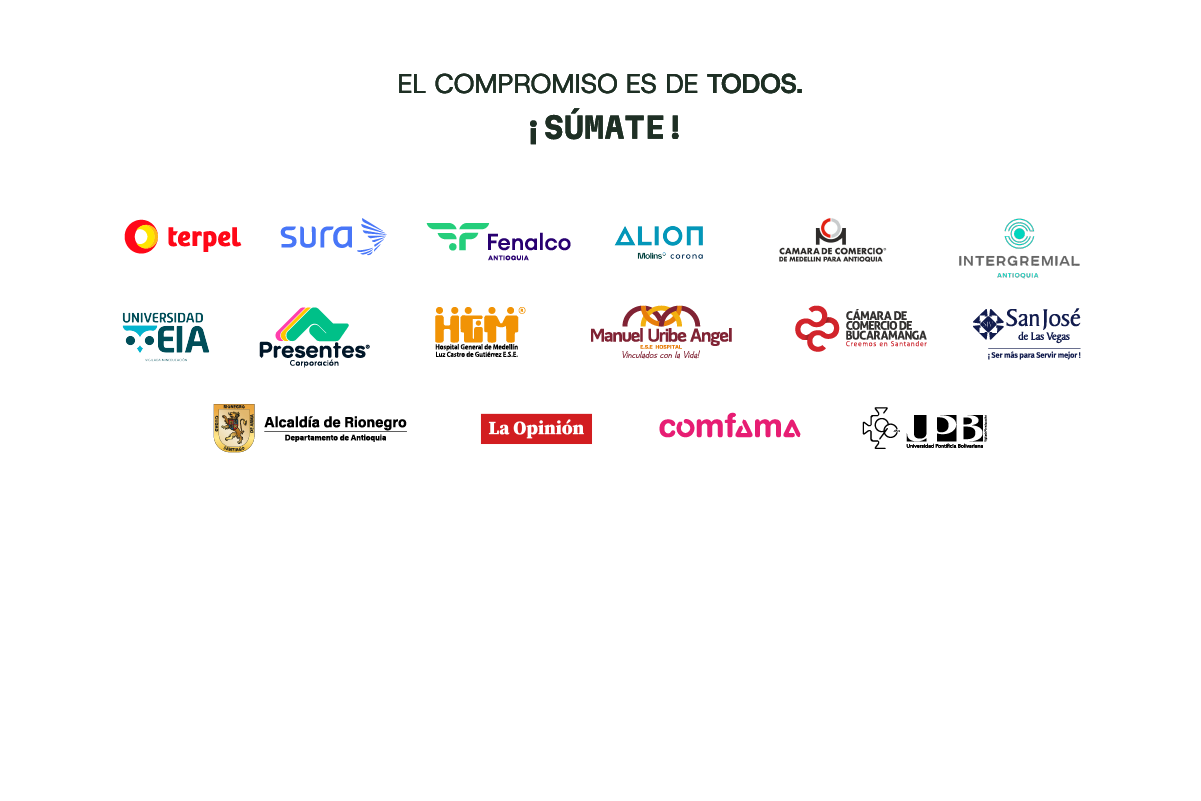 Marcas de empresas aliadas que se han comprometido a promocionar los buenos comportamientos