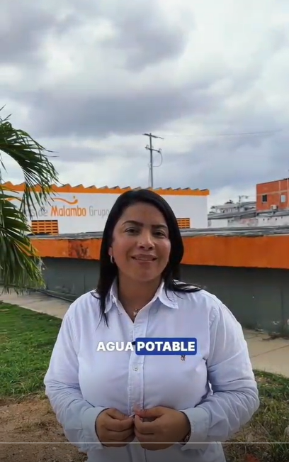 Xiomara Valera, habla sobre la realidad del agua en Malambo