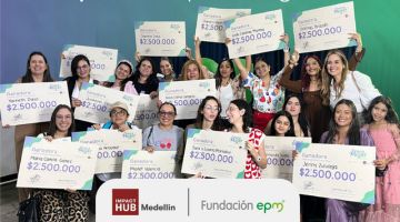 CRECE MUJER terminó con éxito: 15 mujeres recibieron capital semilla para sus negocios.