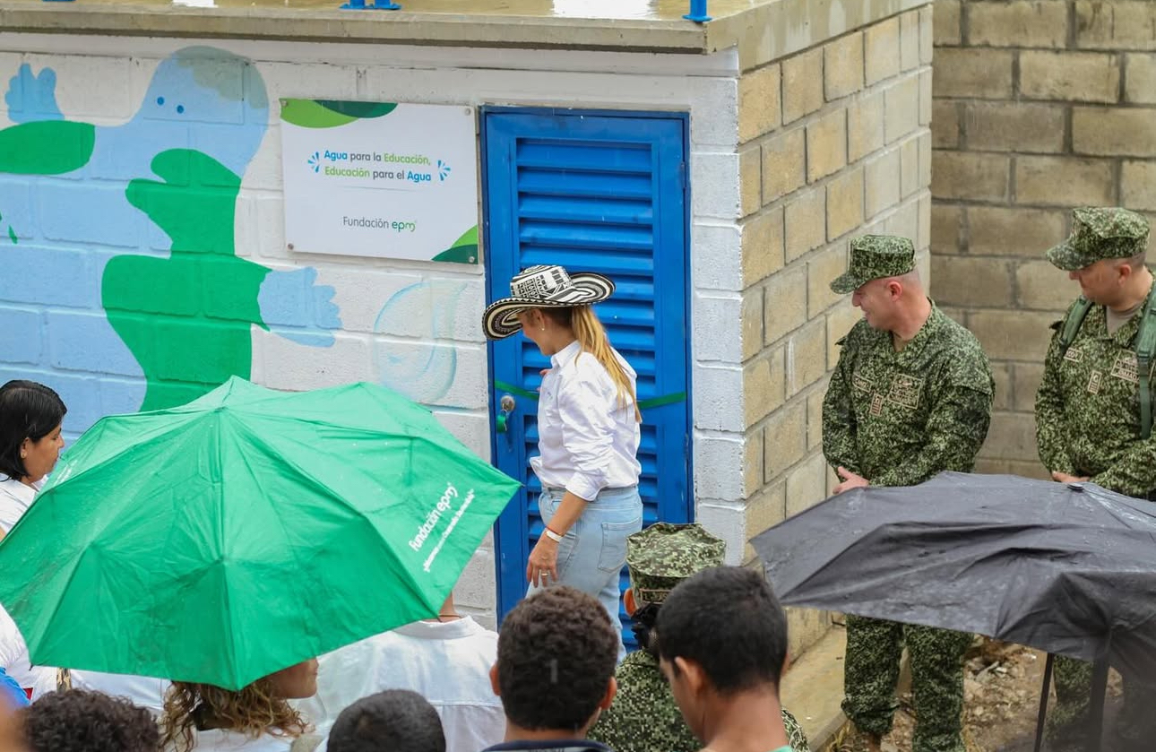Agua segura para el futuro: Fundación EPM inauguró solución de potabilización en zona rural de Coveñas