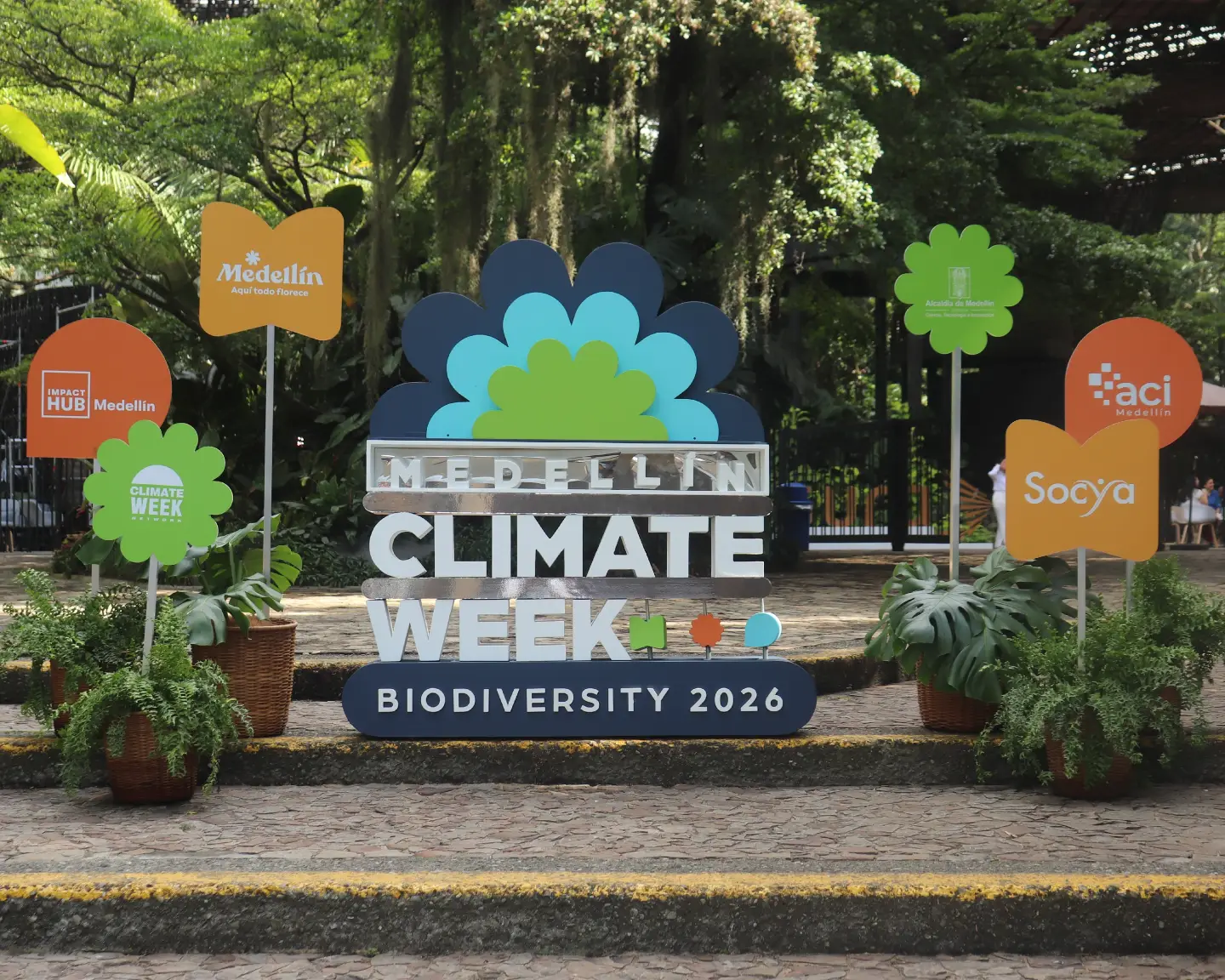 Letrero de climate week