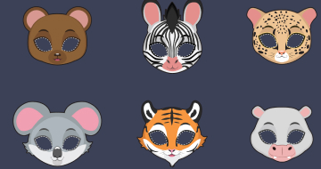 Máscaras animales
