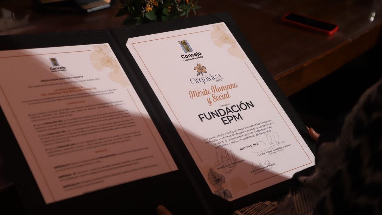 Reconocimiento Orquídea de Oro 2024